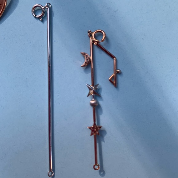 Wolf Circus bronze color mono earring transformer - Picture 2 of 6